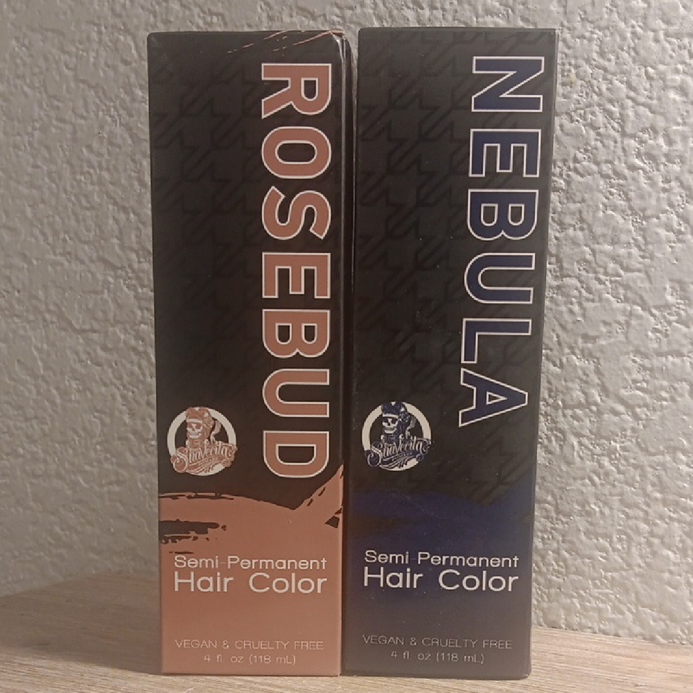 Semi-Permanent Rosebud & Nebula Hair Color Duo by